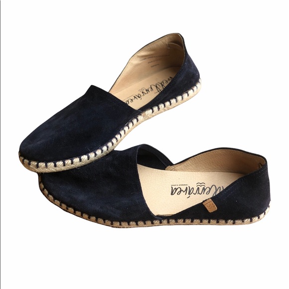 mediterrarea Shoes - MEDITERRAREA flat shoes navy blue women size US 9